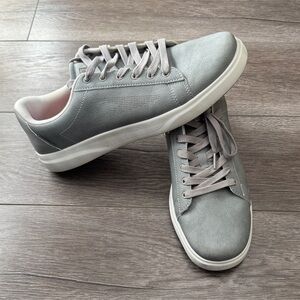 Speedo Gray Men's Hybrid Land and Water Sneakers with White Accents